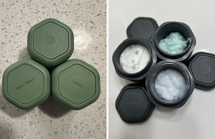 These Travel Containers Are Clearly Marked To Avoid Any Confusion