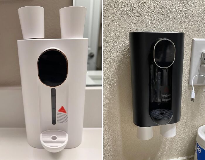 An Automatic Mouthwash Dispenser Is Convenience At Its Finest