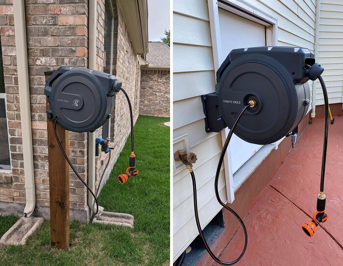 A Retractable Garden Hose Is Step One To Sorting Out Your Messy Yard