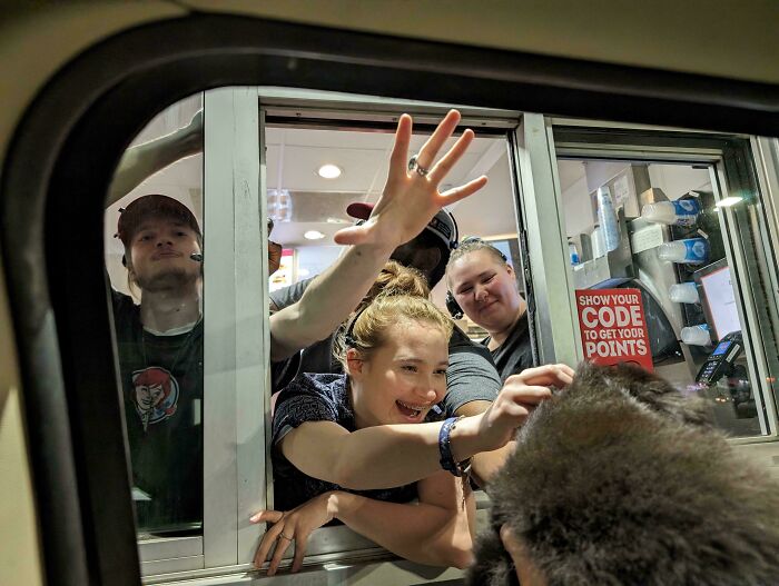 Took My Puppy Through The Wendy's Drive Thru