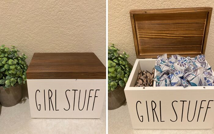 This Feminine Product Organizer Will Keep All Your Sanitary Products Organised And Within Reach