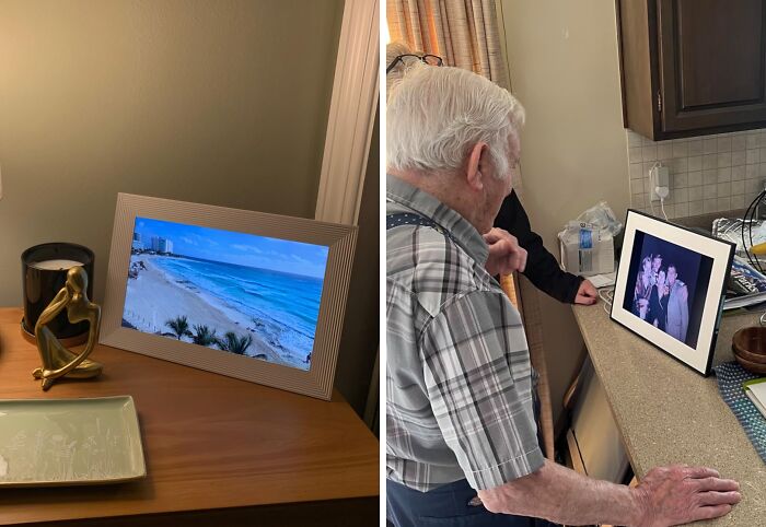  WiFi Digital Picture Frame : For The Dad Who Lives Far Away