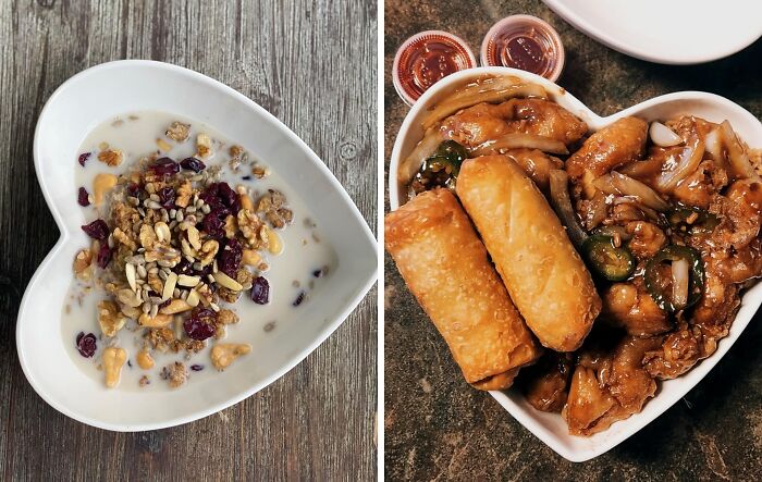  Porcelain Heart Shaped Plates Can Make Even The Most Boring Meal Look Insta-Worthy