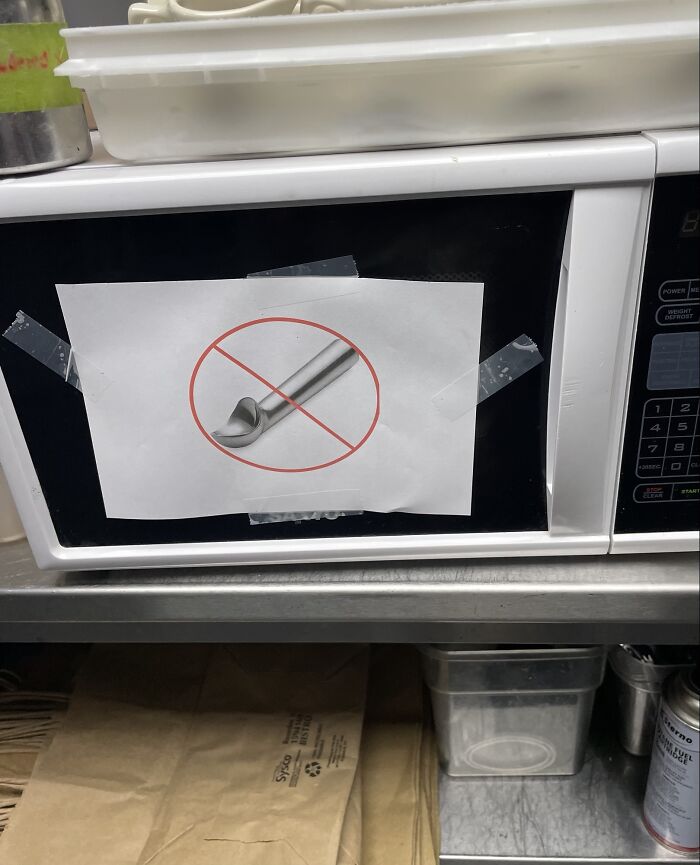 Never Thought I’d Have To Make This Sign