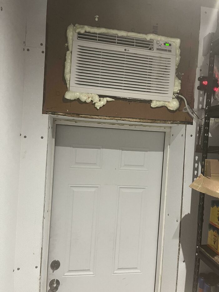 Our Walk-In Is Just A Closet With An Air Conditioner