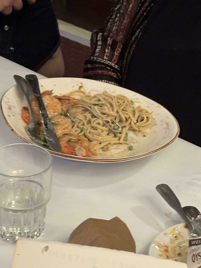 S Hook Found In Our Pasta Tonight