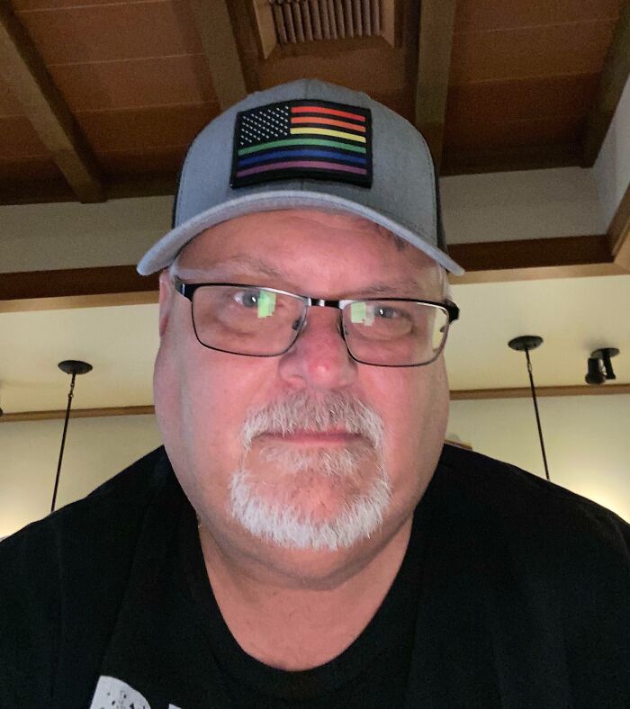 Wearing My Father's Day Gift From My Youngest With Pride