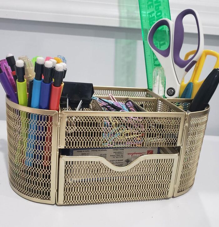  Gold Desk Organizers: Because Your Bestie Deserves Only The Best