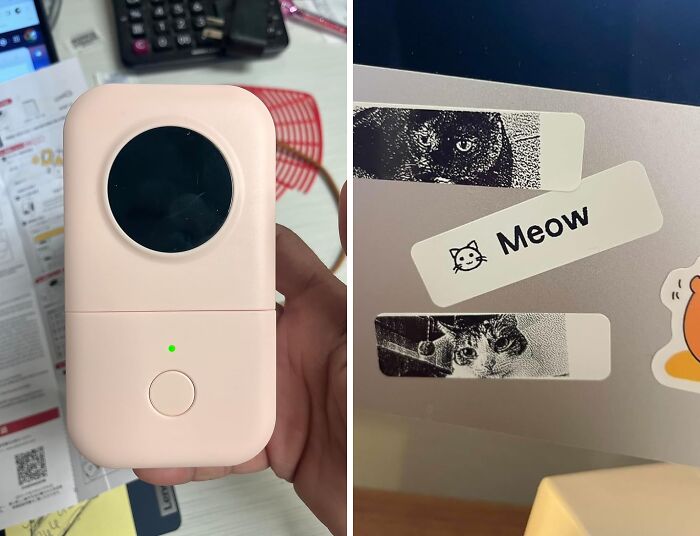 You Know The Two Of You Will Get Up To No Good With This Label Printer 