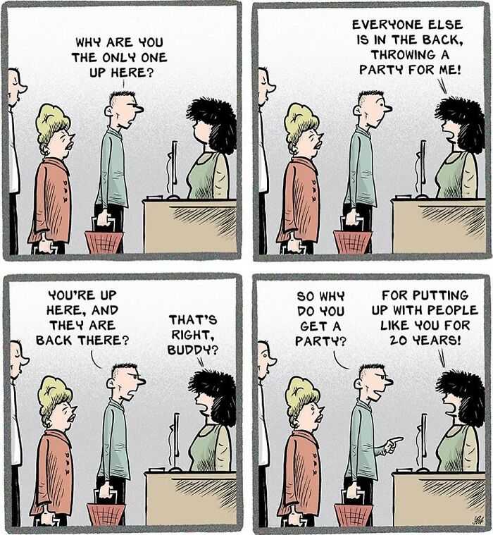 Stephen Beals’ "Adult Children" Comics: Finding Humor In Retail Realities (New Pics)