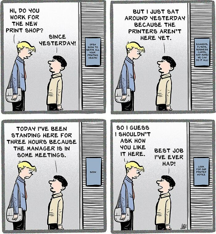 Stephen Beals’ "Adult Children" Comics: Finding Humor In Retail Realities (New Pics)