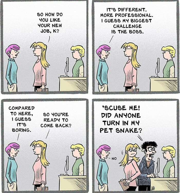 Stephen Beals’ "Adult Children" Comics: Finding Humor In Retail Realities (New Pics)