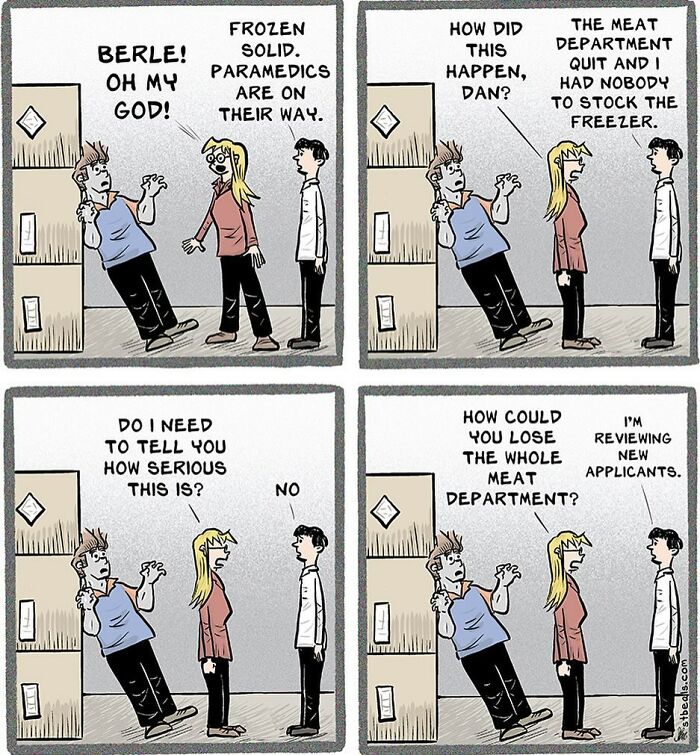 Stephen Beals’ "Adult Children" Comics: Finding Humor In Retail Realities (New Pics)