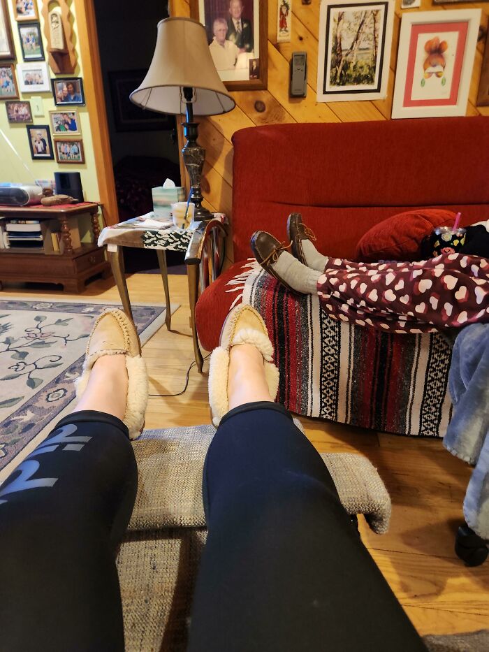 93-Year-Old Grandma And I Are Watching Movies Together