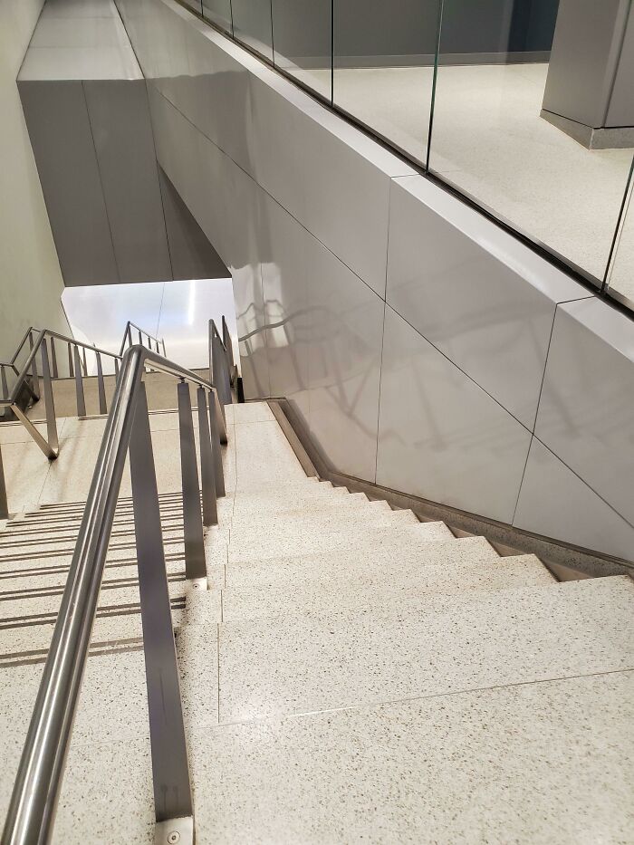 Imagine Being Late To Catch The Train And Realizing Where This Leads Halfway Down