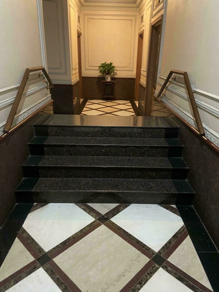 Arbitrary Stairs In The Middle Of A Hallway