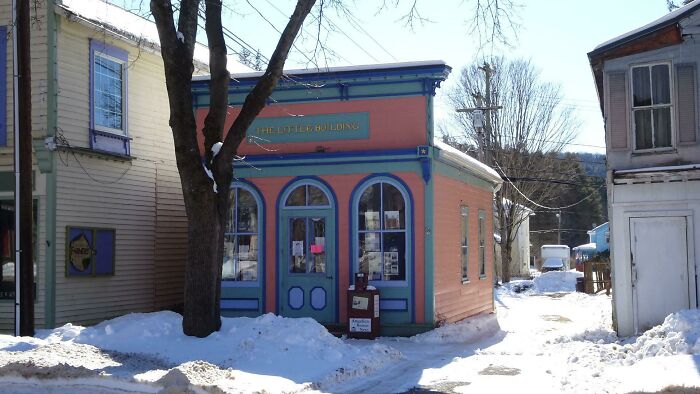 The Little Building - This Is The Newspaper Place In A Little Town In Southern NY. Thought You Would Appreciate It Here~