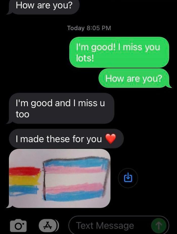 I Came Out As Trans To My Family And My 9-Year-Old Sister Sent Me This