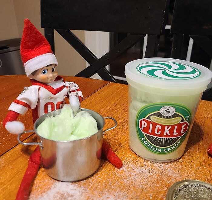 Has This Pickle Cotton Candy Taken The Sweet/Sour Thing A Little Too Far?