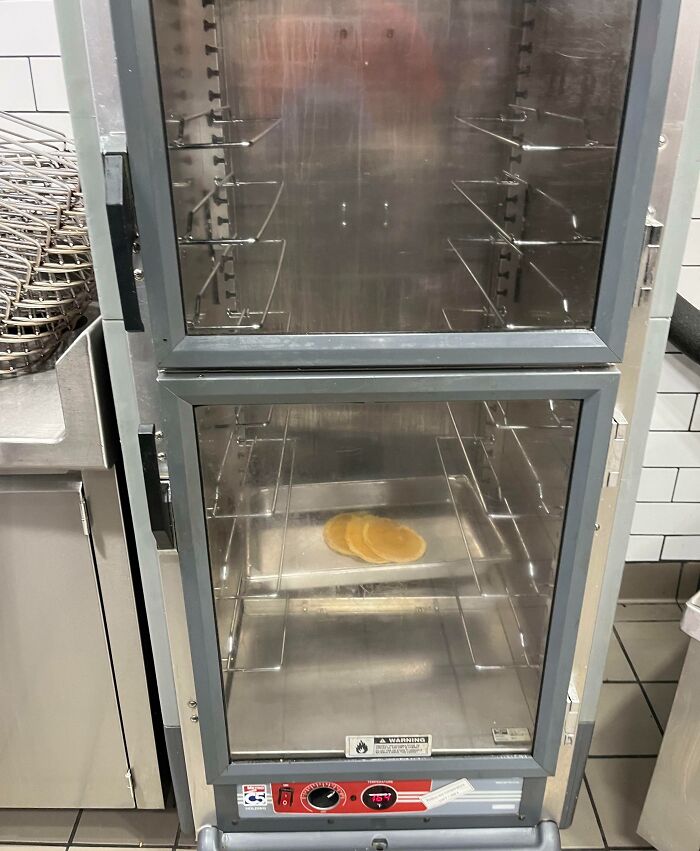 Coworker Said We Couldn't Use The Warmer Because It Was "Already Being Used"