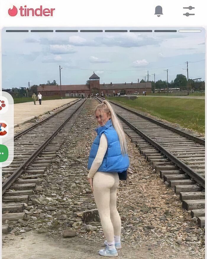 Esta chica protagonista en Auschwitz