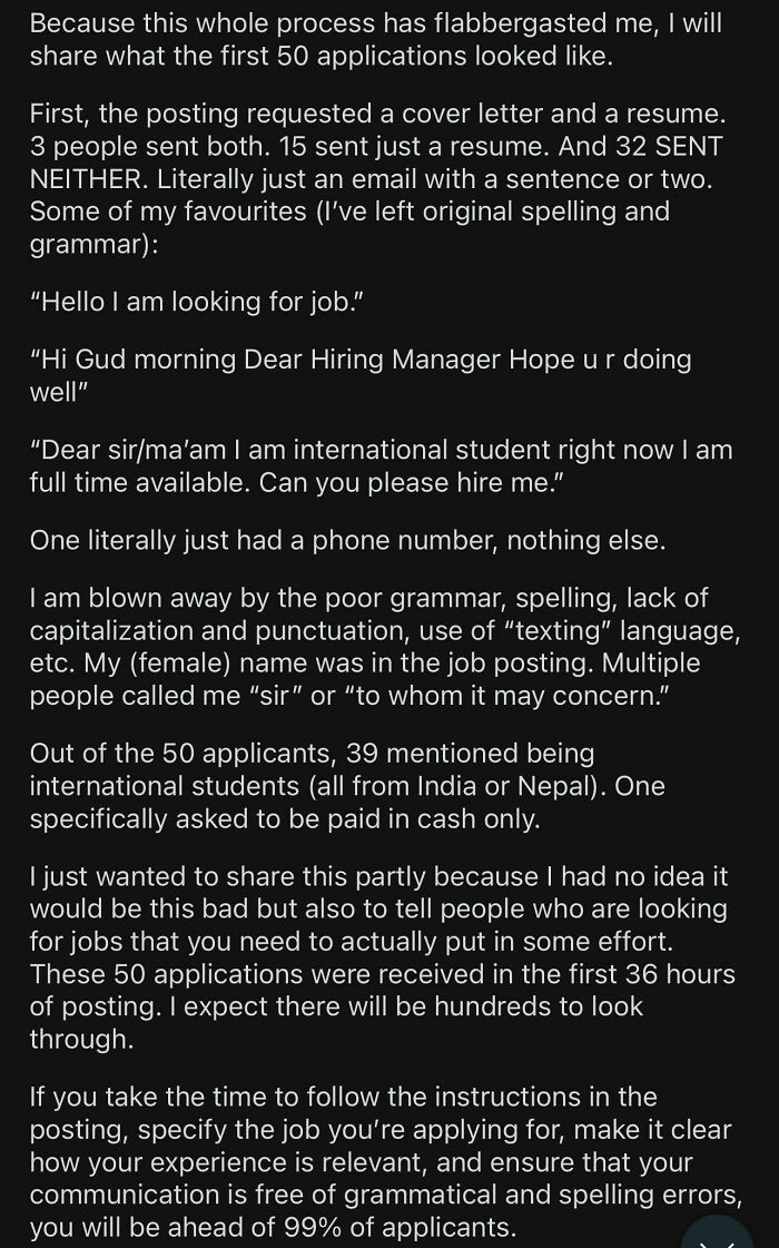 Dishwashers Need To Write Cover Letters Too Apparently