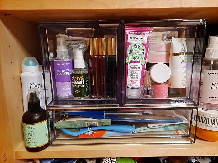 Tidy Drawers = Tidy Mind: These Stackable Clear Organizer Drawers Will Spark Joy!