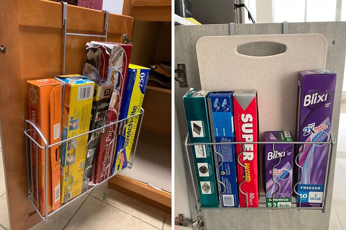 Hangry For Organization? This Over The Cabinet Door Organizer Holder Will Feed Your Need