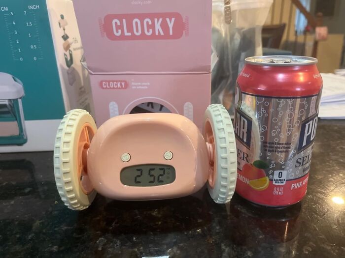 Hitting Snooze A Little Too Often? Not With This Loud Alarm Clock On Wheels Running Amok