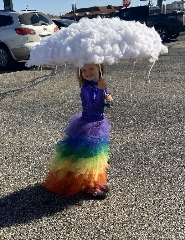 The Rainbow Under The Clouds