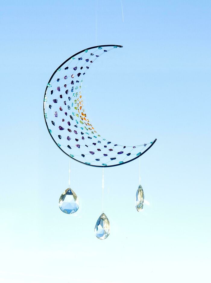 Day 11,000 Of Quarantine. I Made A Sun Catcher!