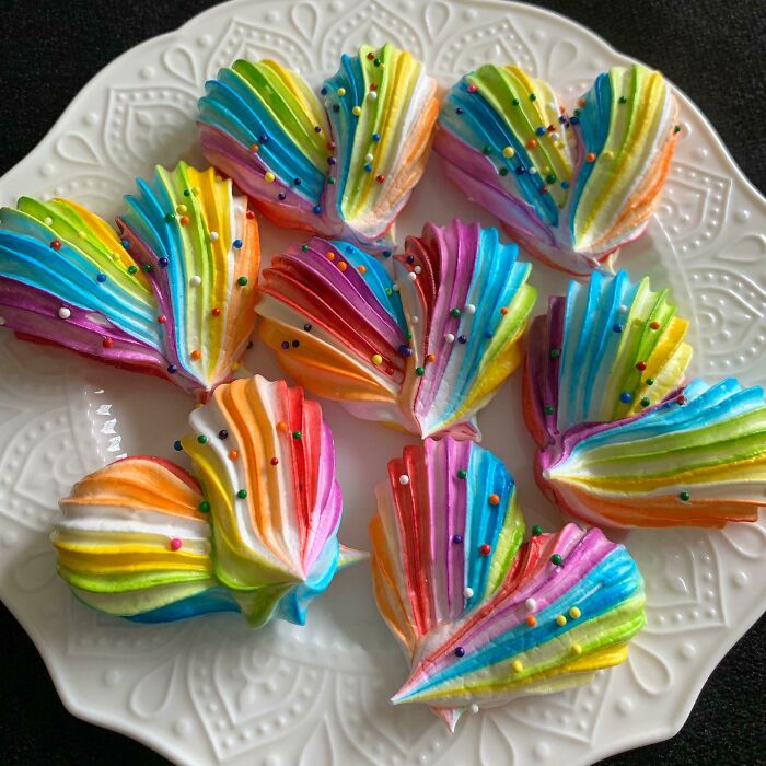 I Was Told To Bring Some Dessert Over Here. Vanilla Meringues