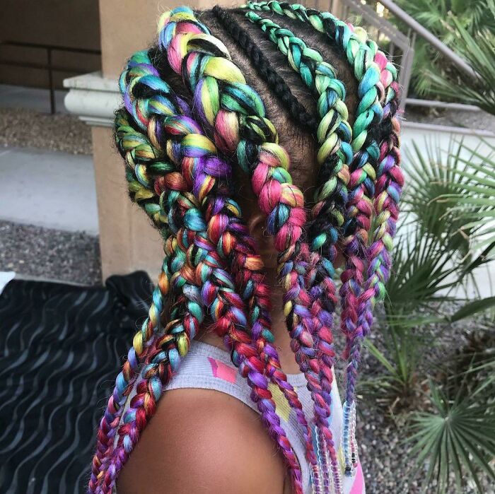 Rainbow Braids