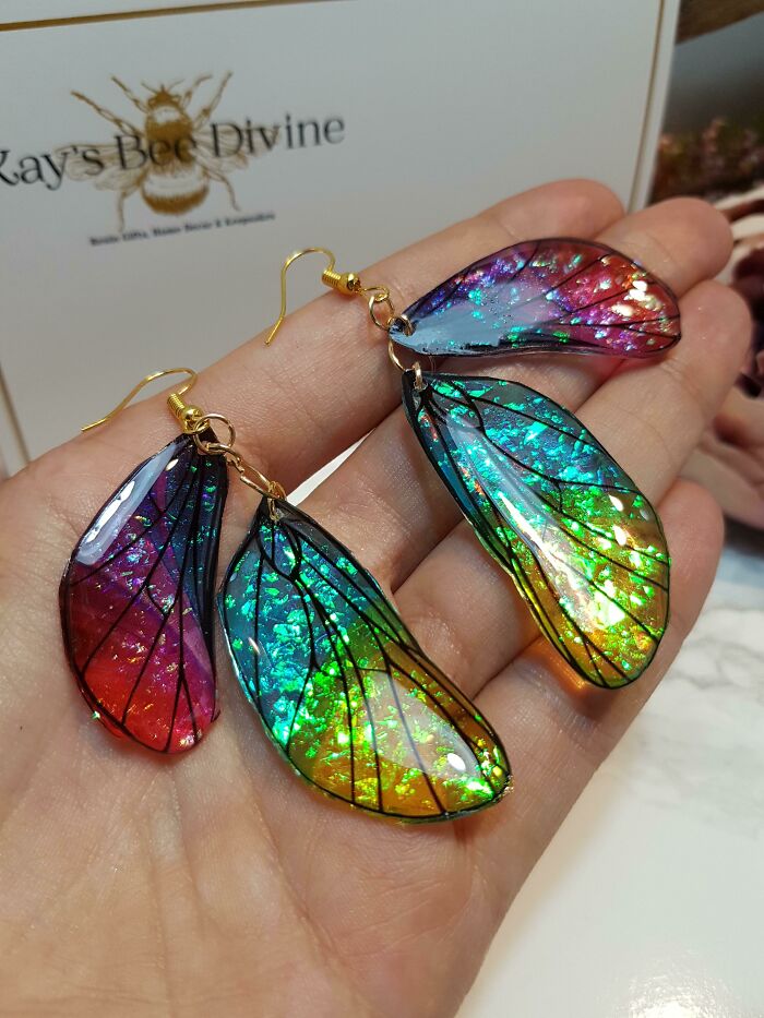 I Absolutely Love Making These, Handmade Handpainted Fairy Wings