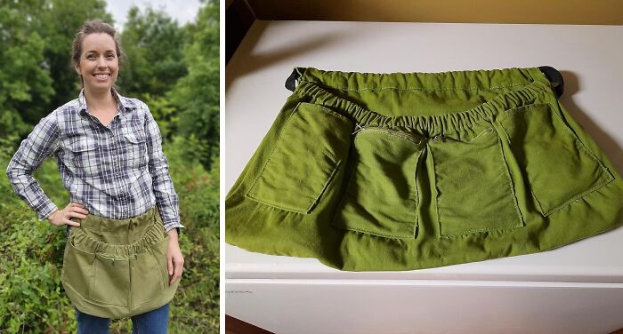  Adjustable Harvest Picking Apron: The Hands-Free Solution For Harvesting Your Garden's Bounty