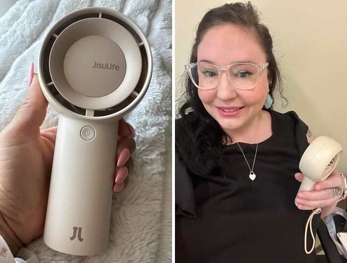 What Can We Say? This Handheld Portable Turbo Fan Will Simply Blow You Away