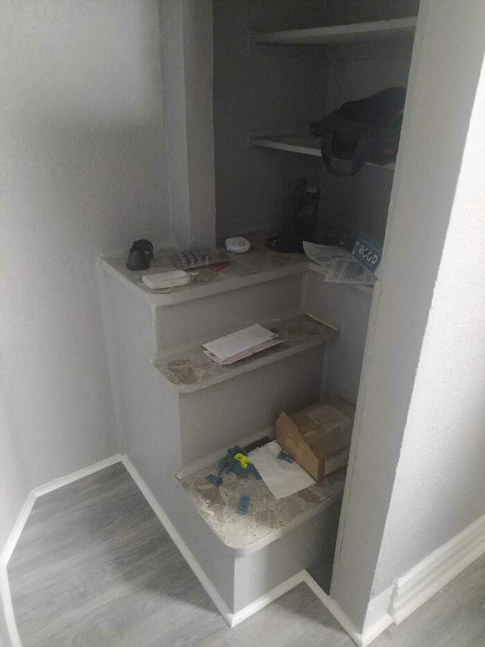 We Cannot Figure Out The Original Reason For These. We Also Are Not Sure They Were Stairs Because They're Not Uniform