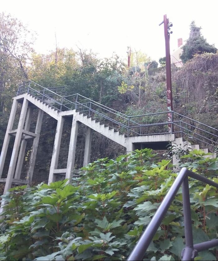 18th Street Steps, Pittsburgh, Of Course. Just Blocks Away From Where My Grandparents’ House Was On The South Side “Flats.”