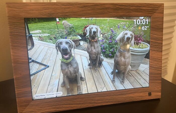 Ditch The Dusty Photo Albums, Go Digital With The WiFi Digital Picture Frame