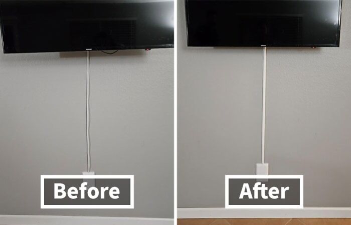 This Half Round Cord Hider Will Make Your Messy Cables Disappear Like Magic!