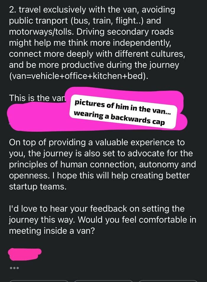 My 31 Yr Old Female Friend With 9 Years Of Experience In Her Profession Agrees To Meeting A Recruiter In Person And Receives This