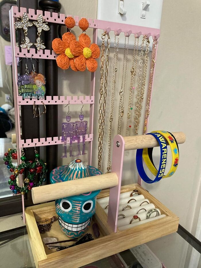 No More Necklace Knots! This Jewelry Organizer Is A Lifesaver For Your Precious Jewels