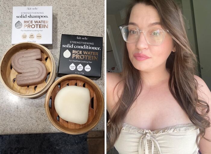 Ditch The Bottles, Lather Up With This Sustainable Rice Bar Shampoo And Conditioner