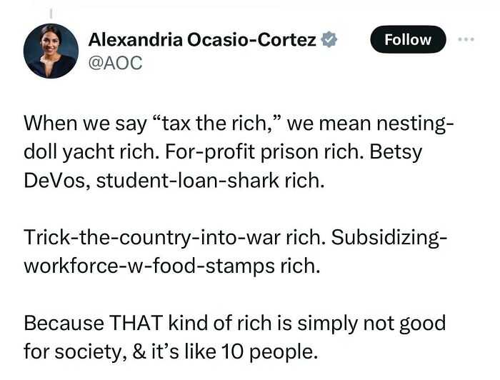 Taxing The Rich Is Our Best Solution Until We Can End Capitalism In This Country