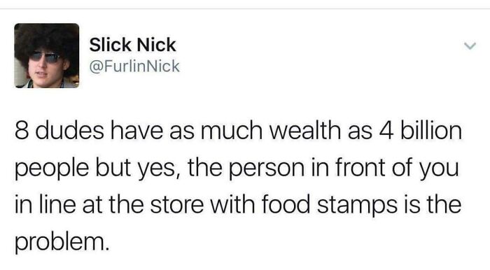 Just To Be Clear, Food Stamps Are Not In Fact, Bad