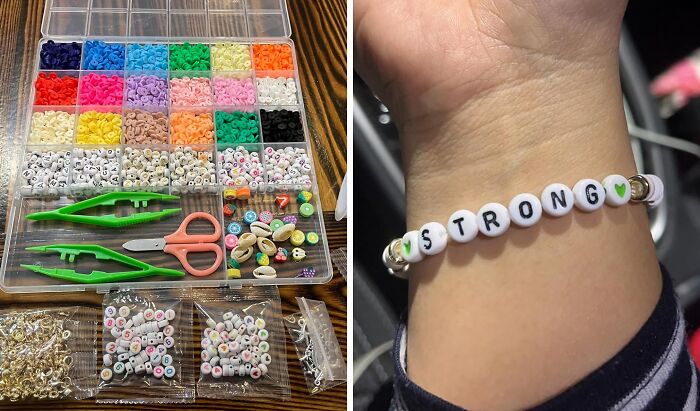 Get Your Creative Juices Flowing With This Fun And Easy-To-Use Clay Beads Bracelet Making Kit, The Perfect Gift For Aspiring Jewelry Makers Of All Ages