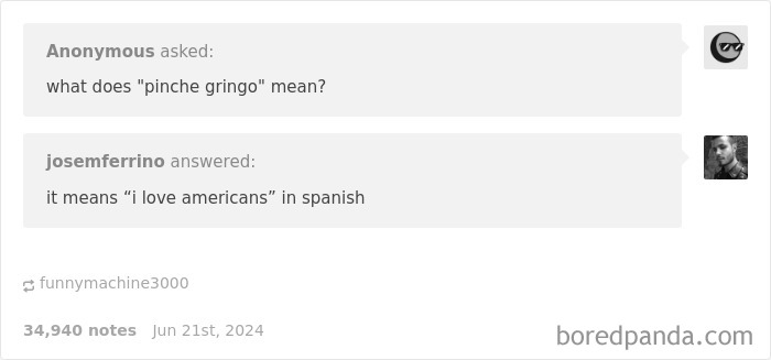 Screenshot of a funny reply on an anonymous Q&A platform, showcasing humorous text conversation and viral engagement.