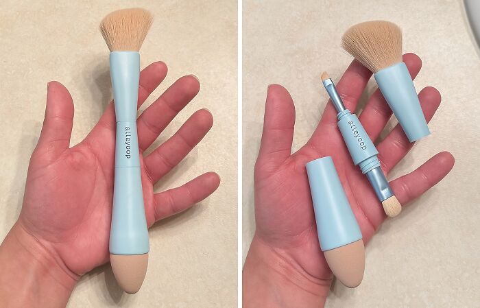 Who Needs A Full Makeup Kit When You've Got The Multi-Tasker Brush?