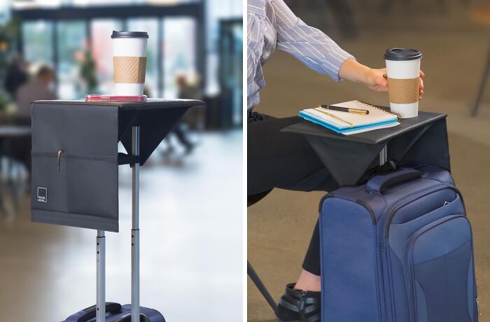  Attachable Travel Table For Roller Luggage: Your Work-From-Anywhere Wingman 