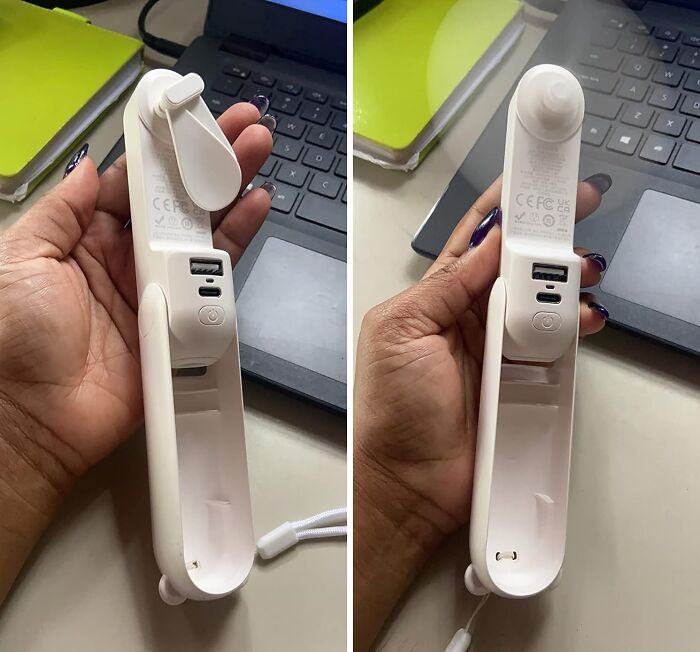 Tired Of Sweating? The Handheld Mini Fan Is The Coolest Solution To Stay Refreshed On-The-Go